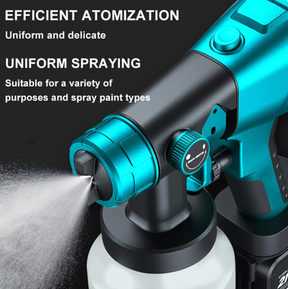 Cordless High Pressure Paint Spray Gun