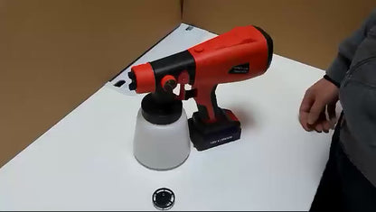 Cordless High Pressure Paint Spray Gun